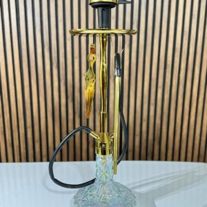 قلیان کرنو طلائی نیویورک پک کامل