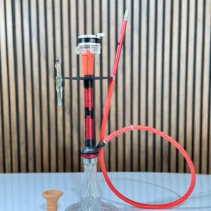 قلیان چینی قرمز پک کامل