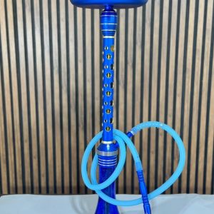 قلیان مستر لوکس آبی پک کامل شب رنگ